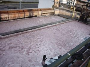 O Barbanza. A Pobra. El concello sospecha que los hedores los causó un vertido directo de una fábrica de A Tomada.