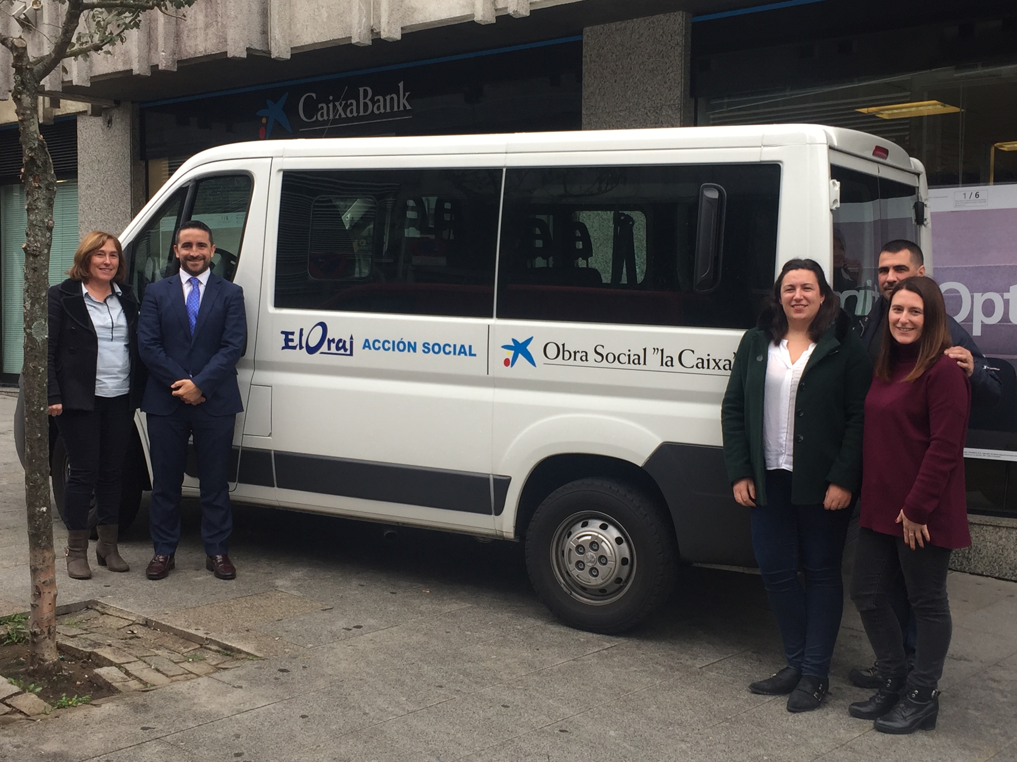 BOIRO – La Obra Social «La Caixa» entrega una furgoneta a Eloraj para  facilitar la movilidad y sus actividades | #Barbanza, image size:3264x2448